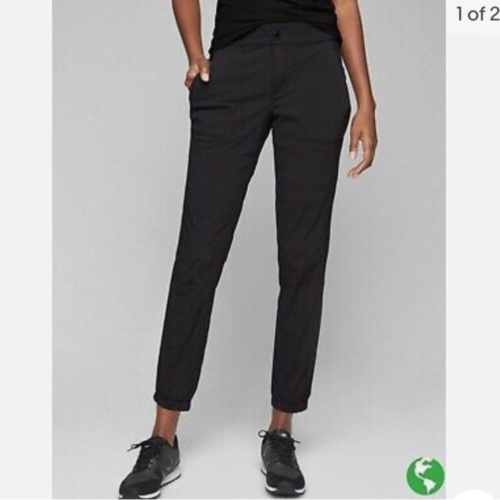 Athleta Black Trekkie Jogger 2.0 Hike Commute Travel Pant